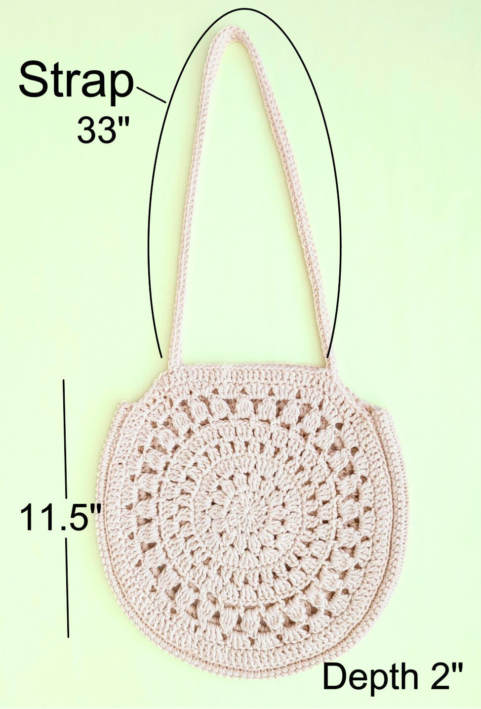 Circle Flower Bag