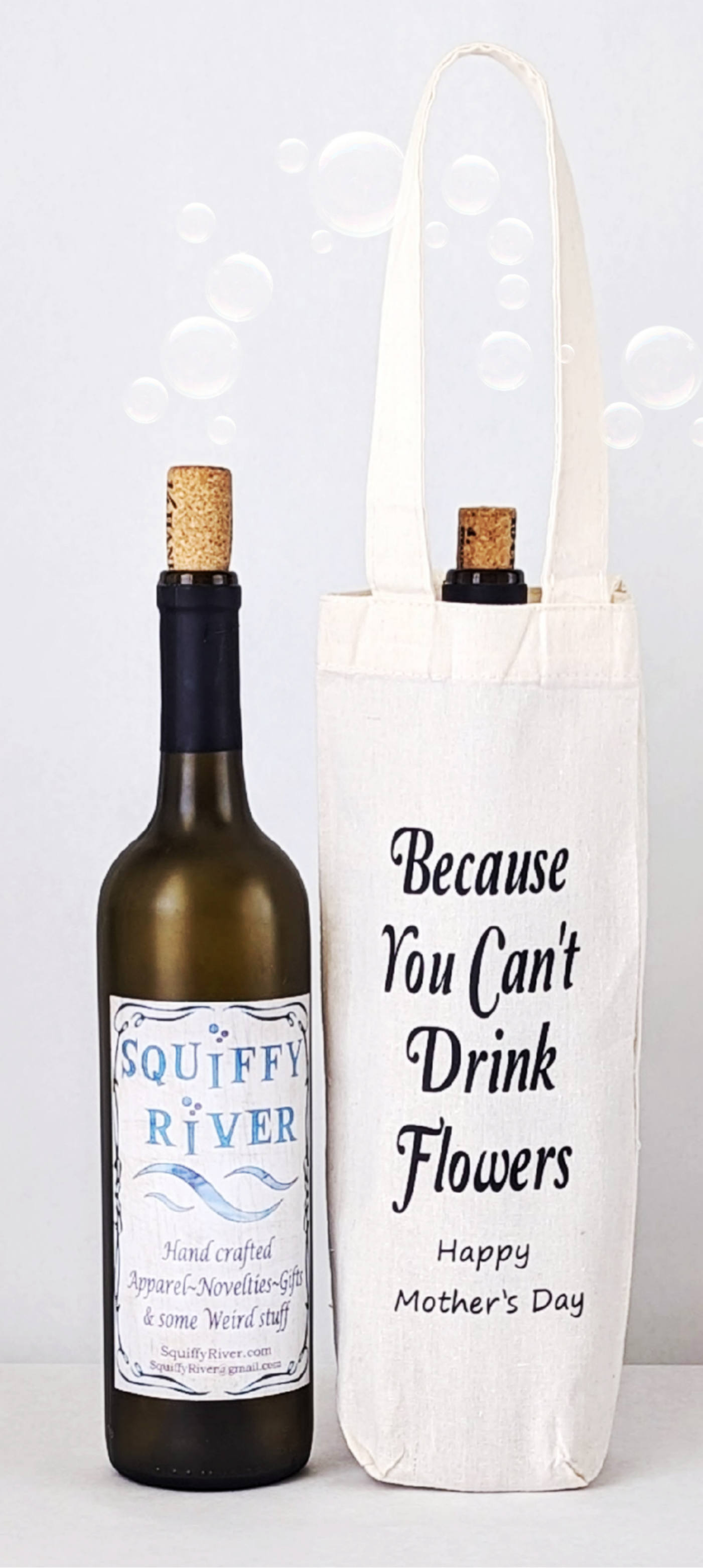 Canvas Bottle Bag