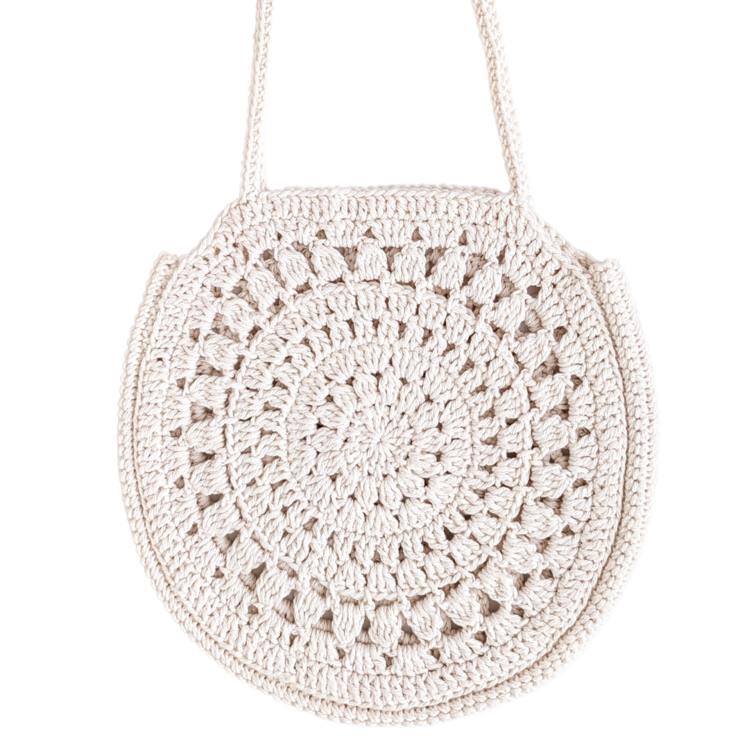 Circle Flower Bag