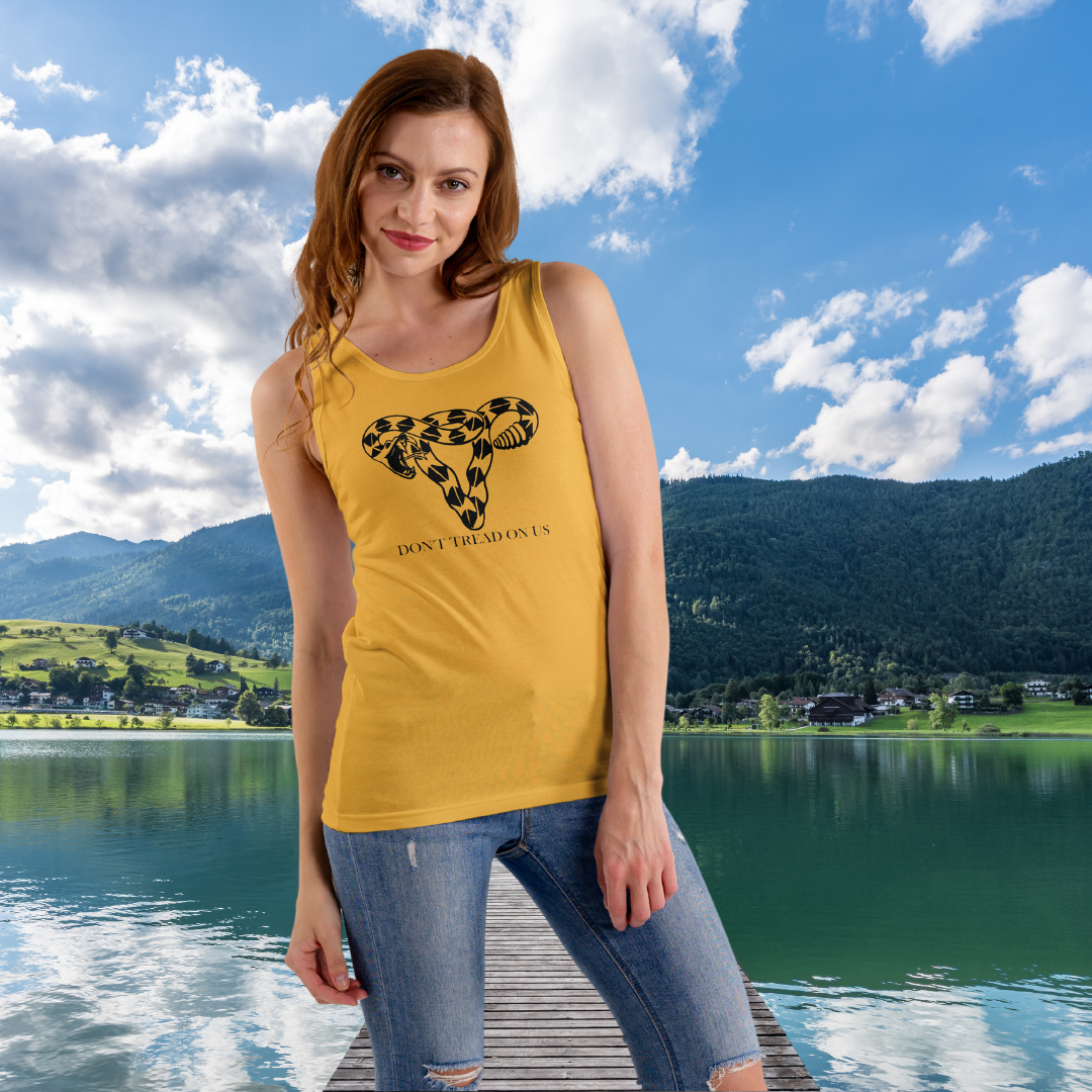 Don't Tread on Us Women's Jersey Tank Top